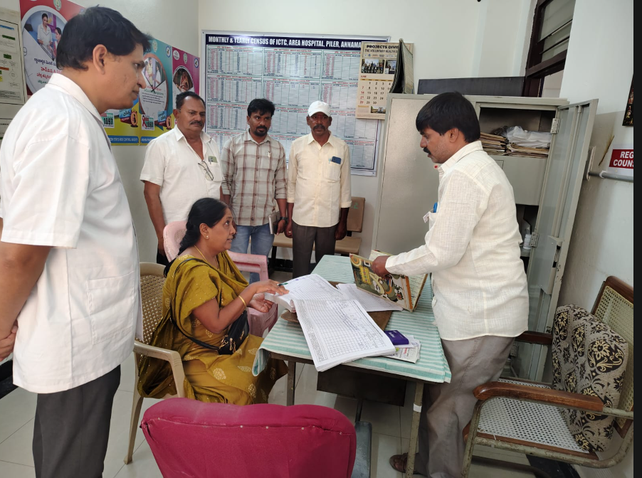 *జిల్లా అదనపు డియం అండ్ హెచ్ఓ  ఆకస్మిక తనిఖీ*